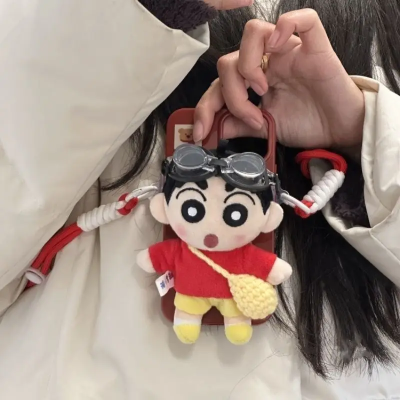 Car Accessories In Japan - New Cute Crayon Shin-Chan Keychain Girl