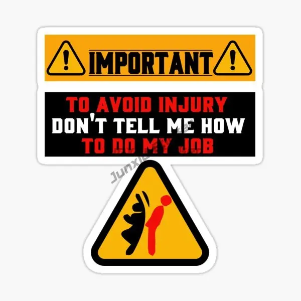 Don't Tell Me How To Do My Job - Car Accessories Job 리뷰 및 가격