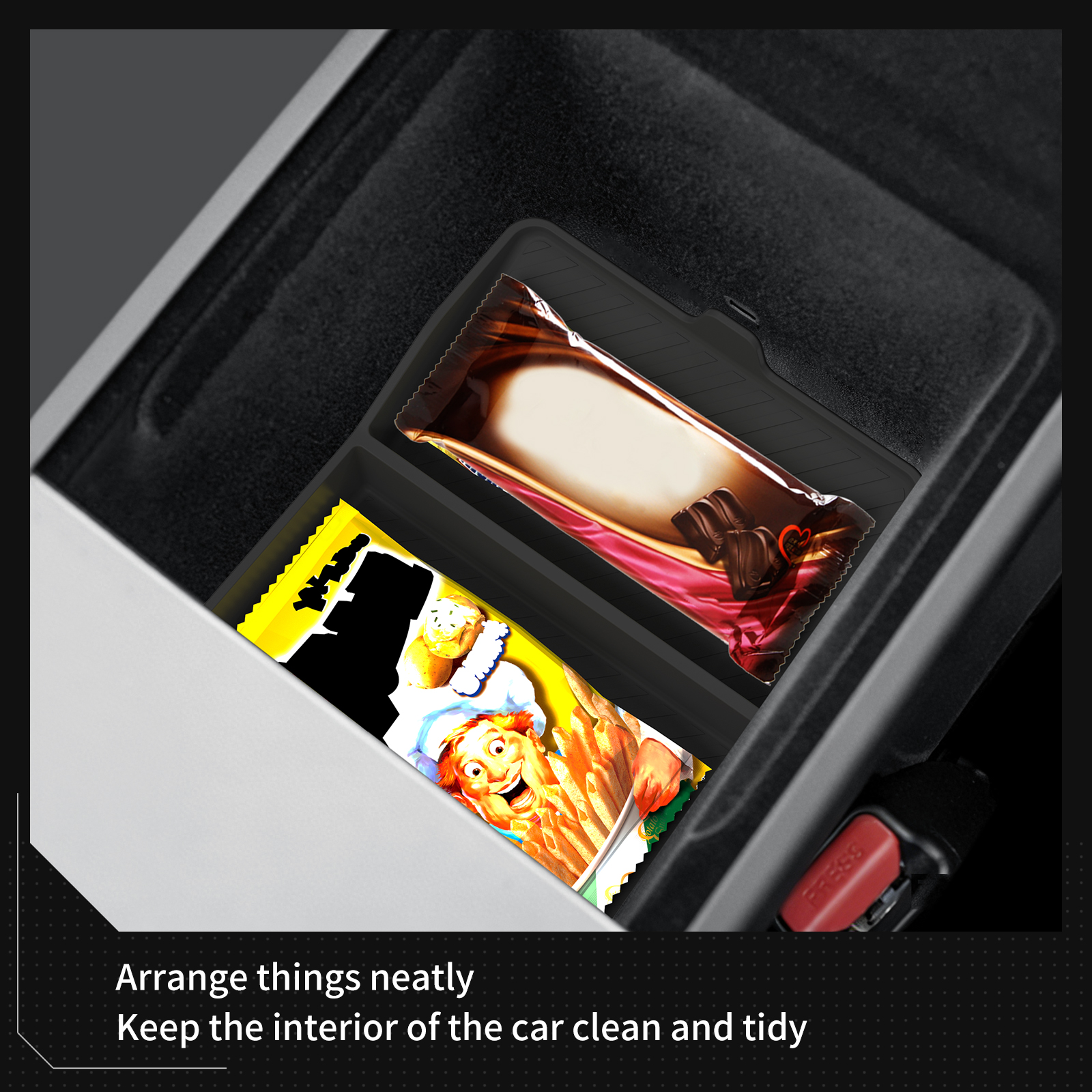 Lower Tray for Tesla Model Y S - Car Accessories List 리뷰 및 가격