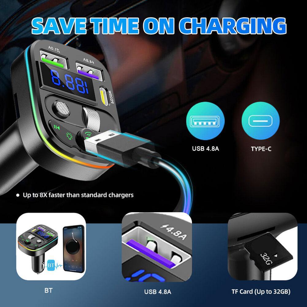 Car Bluetooth Player Transmitt - Car Accessories Qc 리뷰 및 가격