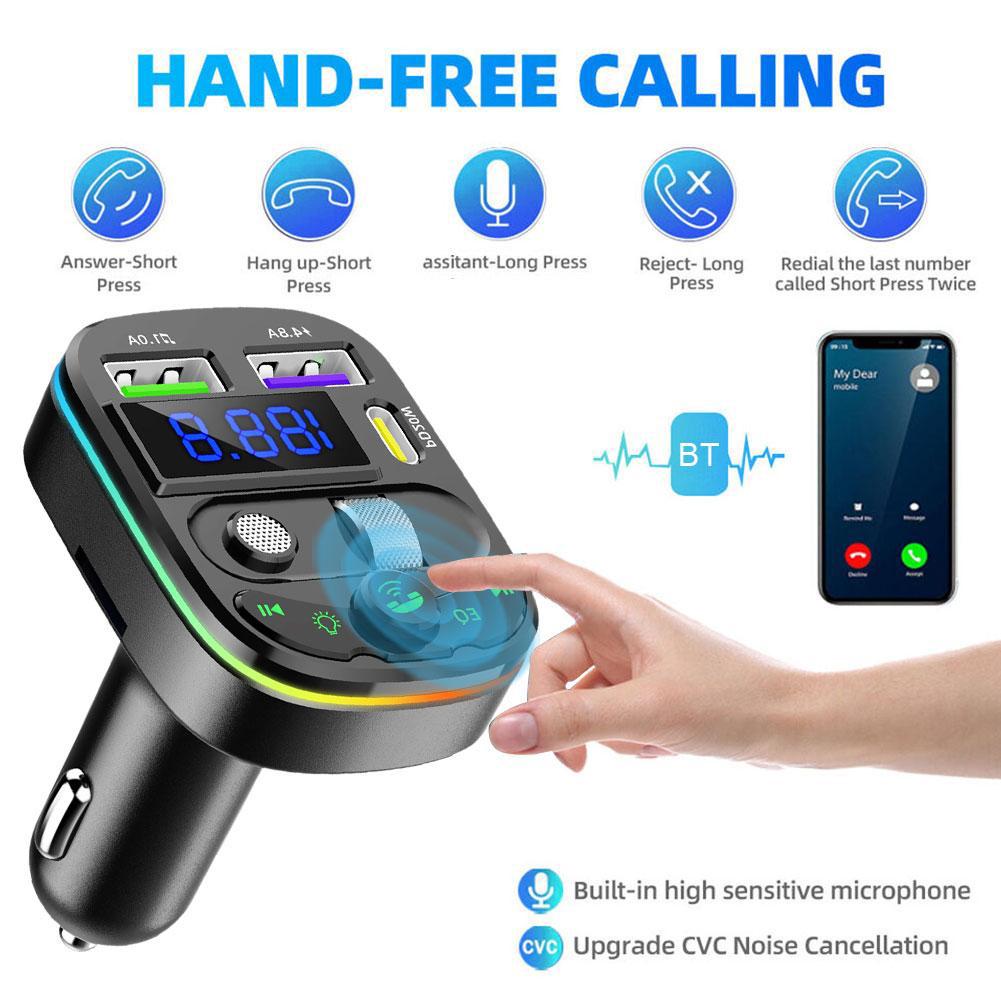 Car Bluetooth Player Transmitt - Car Accessories Qc 리뷰 및 가격