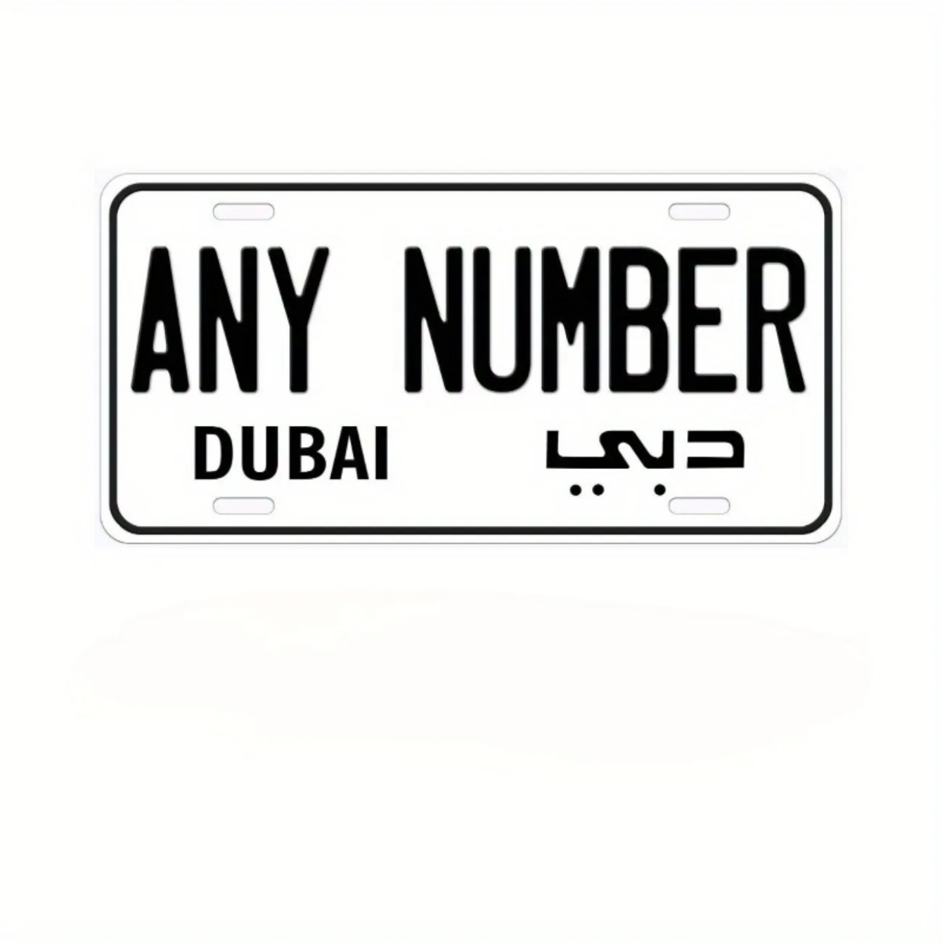 Customizable Number Dubai Lice - Car Accessories In Dubai 리뷰 및 가격