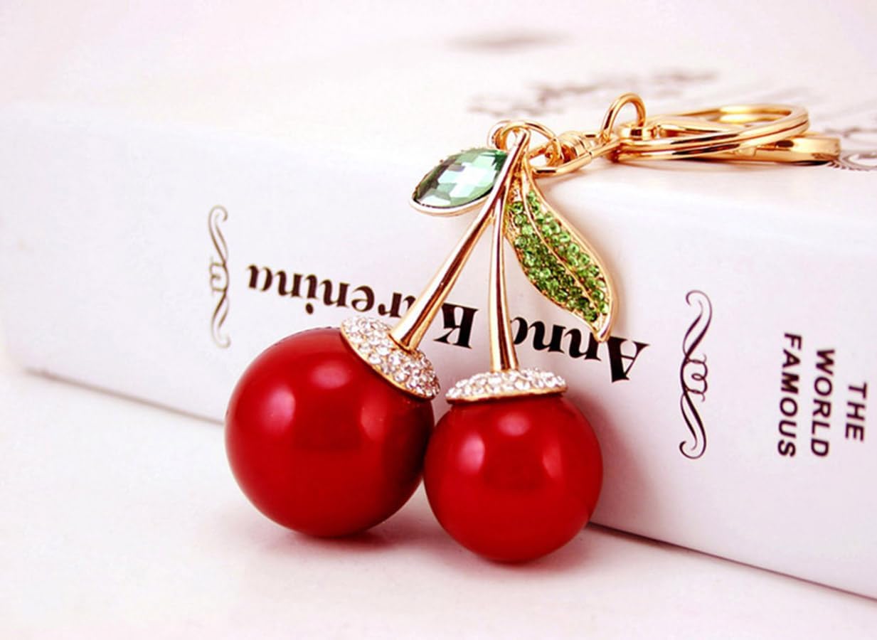 One Pack Cute Cherry Fruit Rhi - Car Accessories In Japan 리뷰 및 가격