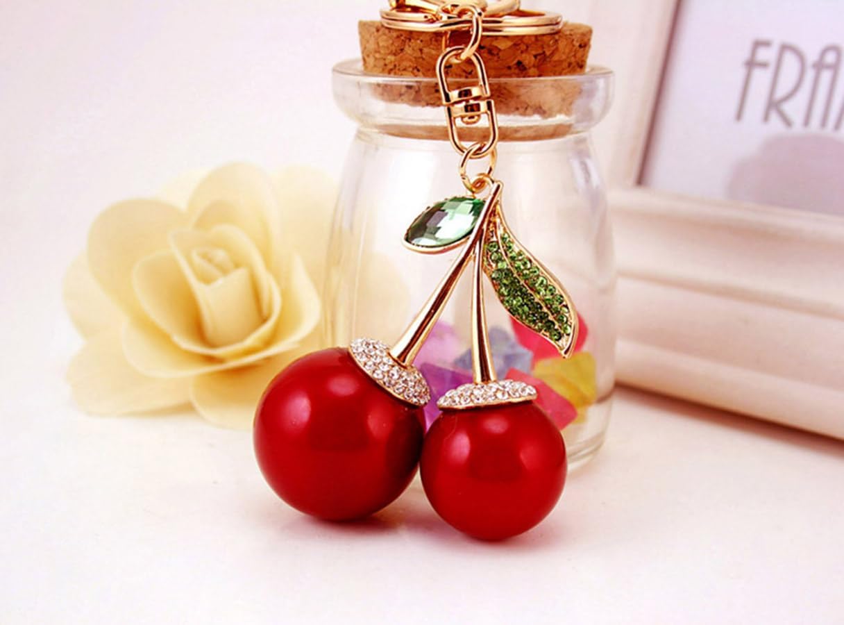 One Pack Cute Cherry Fruit Rhi - Car Accessories In Japan 리뷰 및 가격