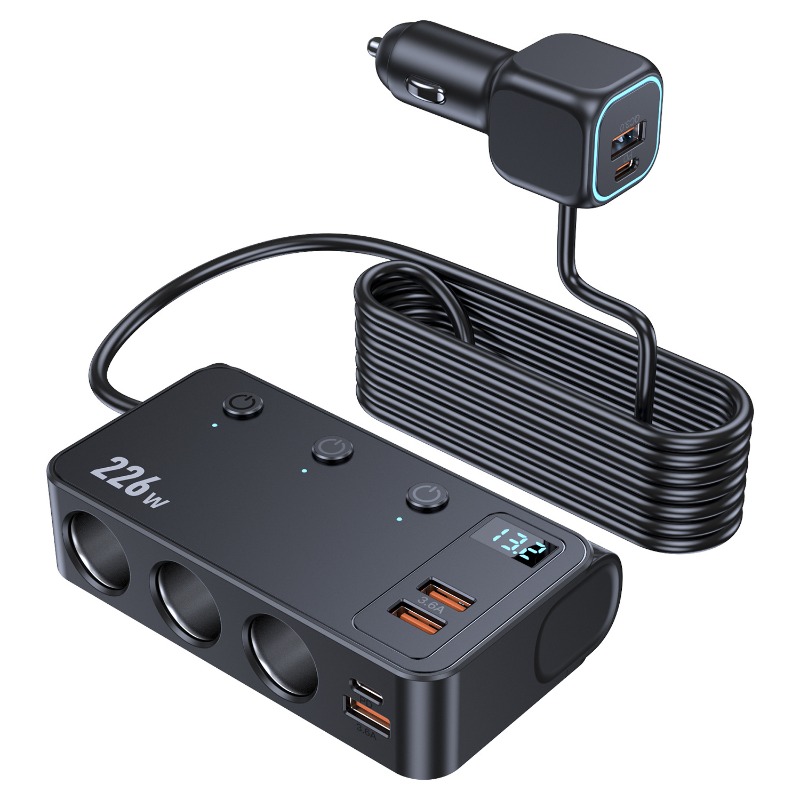 C33 226W Car Charger Adapter 9 - Car Accessories Qc 리뷰 및 가격
