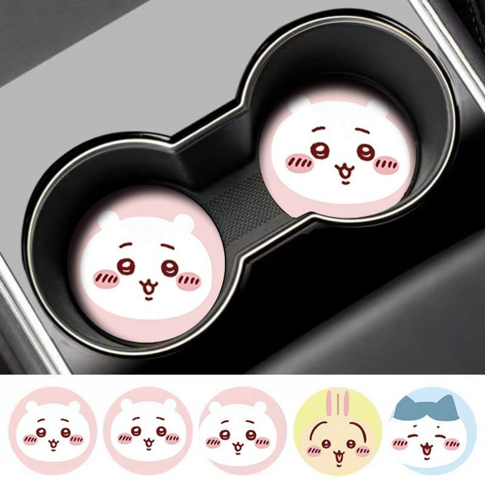 2pcs Chiikawa Car Anti Slip Cu - Car Accessories In Japan 리뷰 및 가격