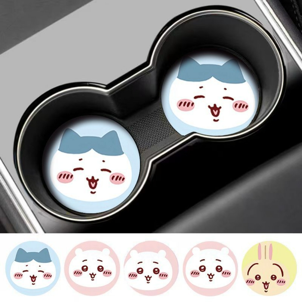 2pcs Chiikawa Car Anti Slip Cu - Car Accessories In Japan 리뷰 및 가격
