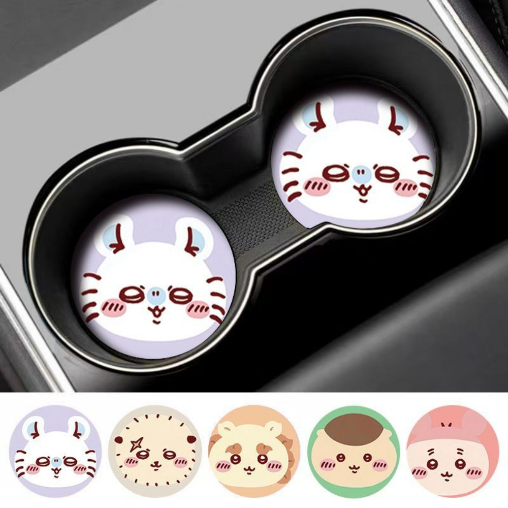 2pcs Chiikawa Car Anti Slip Cu - Car Accessories In Japan 리뷰 및 가격