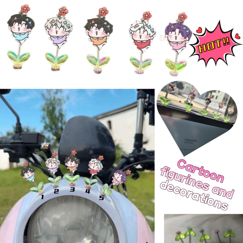 5PCS  Love and Deep Space Anim - Car Accessories In Japan 리뷰 및 가격