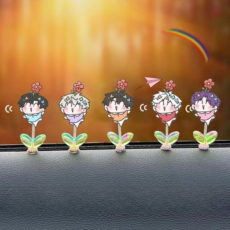 5PCS  Love and Deep Space Anim - Car Accessories In Japan 리뷰 및 가격