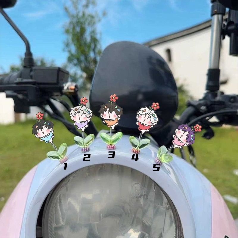 5PCS  Love and Deep Space Anim - Car Accessories In Japan 리뷰 및 가격