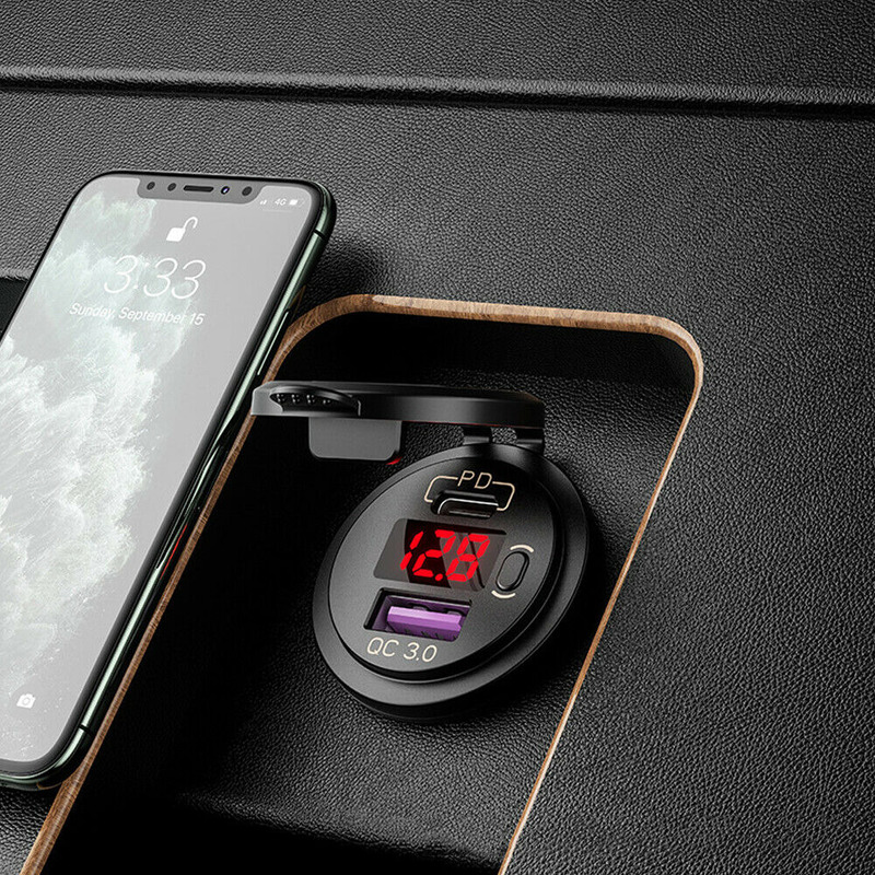 Portable QC 3.0+ PD Dual USB F - Car Accessories Qc 리뷰 및 가격