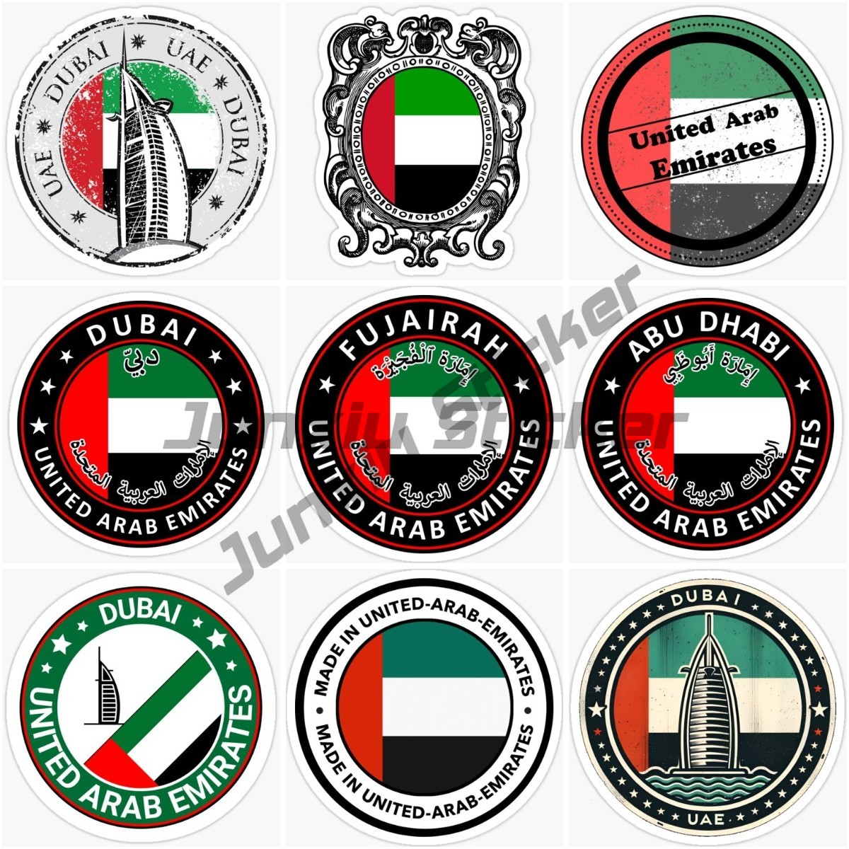 UAE Dubai Circular National Fl - Car Accessories In Dubai 리뷰 및 가격