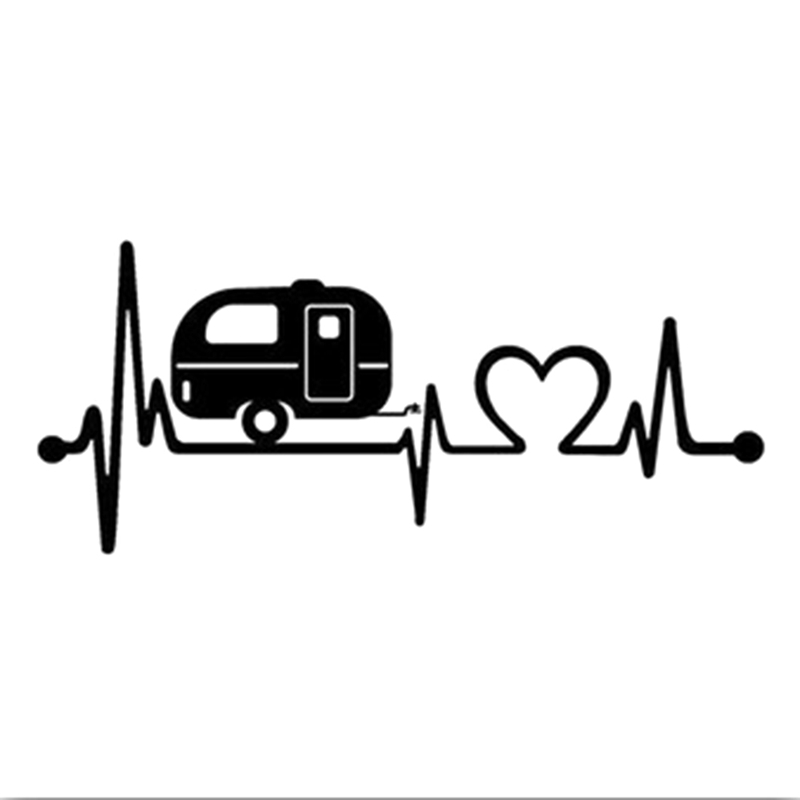 Caravan Love Heartbeat Car Sti - Car Accessories Lebanon 리뷰 및 가격