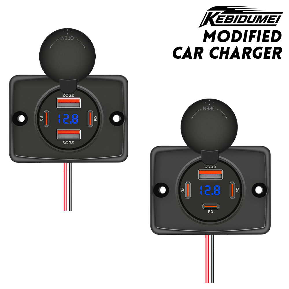 KEBIDUMEI PD+QC 4 Ports Car Ch - Car Accessories Qc 리뷰 및 가격