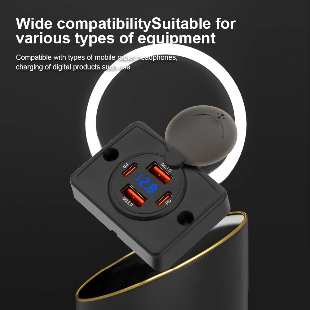 KEBIDUMEI PD+QC 4 Ports Car Ch - Car Accessories Qc 리뷰 및 가격