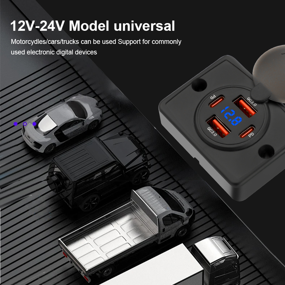 KEBIDUMEI PD+QC 4 Ports Car Ch - Car Accessories Qc 리뷰 및 가격