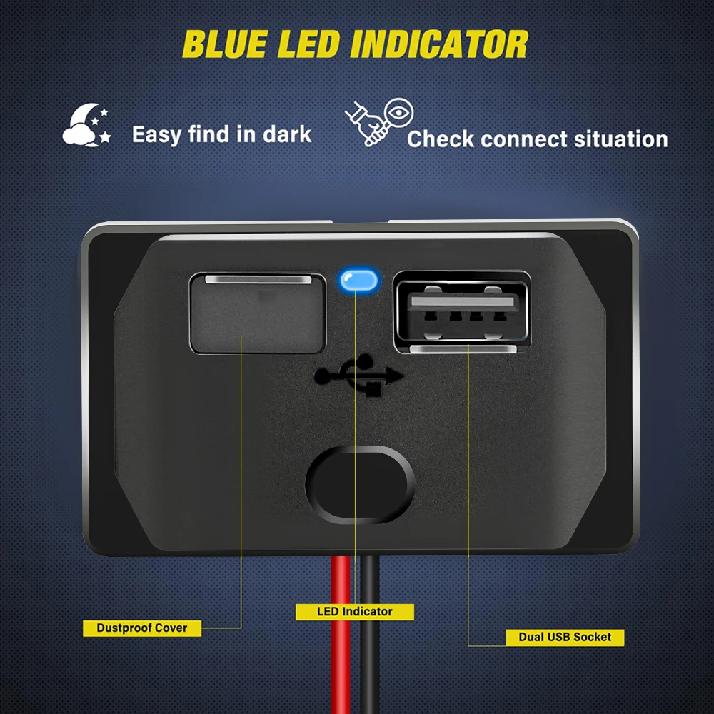 12V-24V USB Fast Car Charger O - Car Accessories Qc 리뷰 및 가격