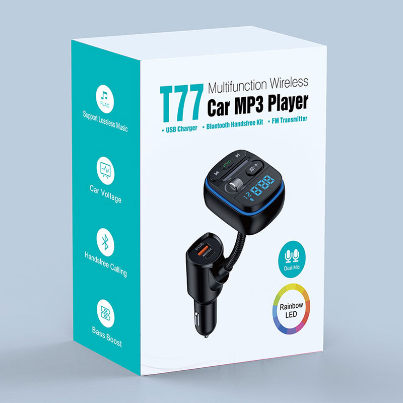 T77 Bluetooth 5.0 FM Transmitt - Car Accessories Qc 리뷰 및 가격