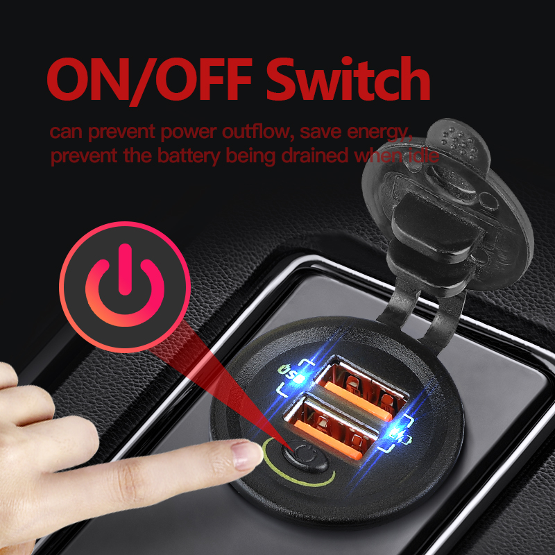 QC3.0 36W Car Usb Charger Auto - Car Accessories Qc 리뷰 및 가격