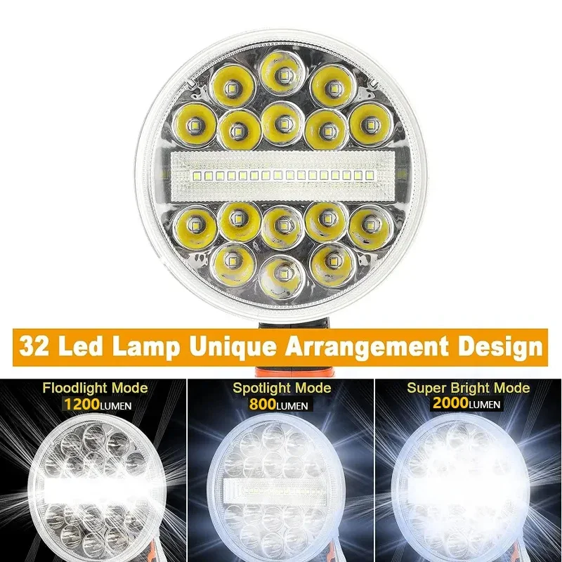 2000LM LED Work Light for Blac - Car Accessories Job 리뷰 및 가격