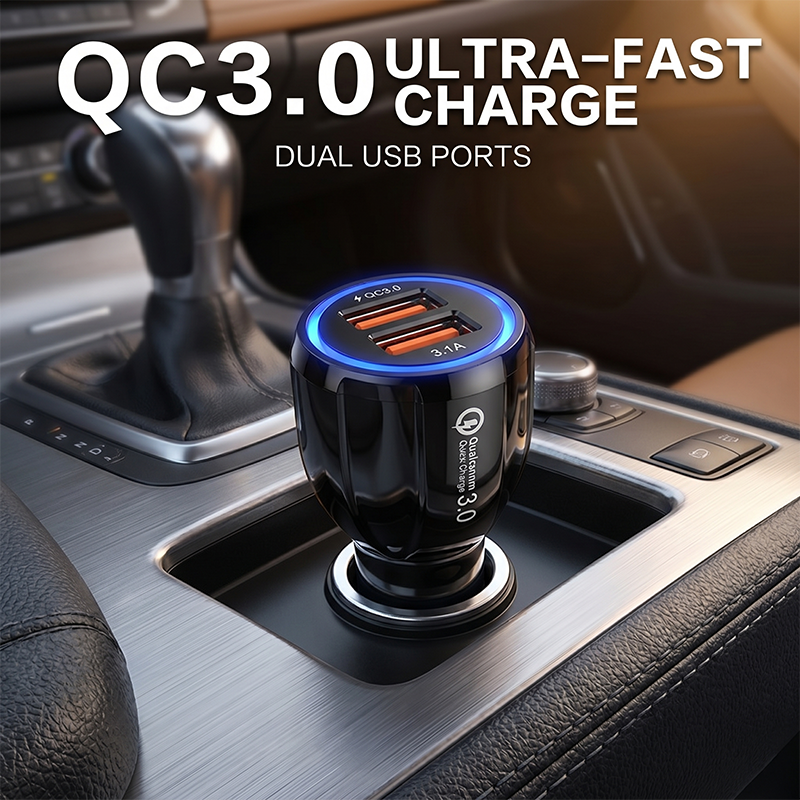Universal Car Charger Dual USB - Car Accessories Qc 리뷰 및 가격