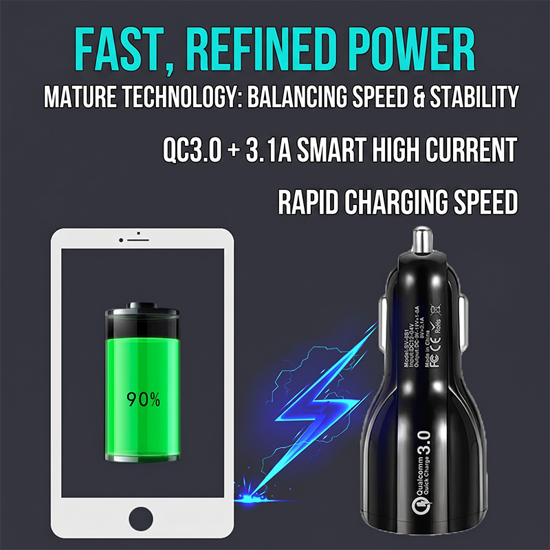 Universal Car Charger Dual USB - Car Accessories Qc 리뷰 및 가격
