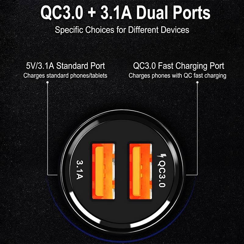 Universal Car Charger Dual USB - Car Accessories Qc 리뷰 및 가격