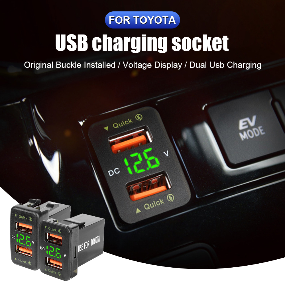 QC Car Socket Charger 12-24V V - Car Accessories Qc 리뷰 및 가격